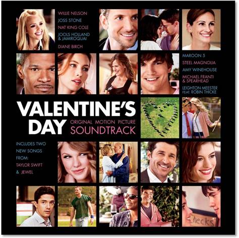 called Valentine's Day. The accompanying soundtrack, due out February 9, 