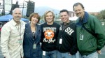 Rodney Atkins, Luke Bryan and Frankie Ballard performed at KSON/San Diego’s CountryFest show at Viejas Casino last Saturday (10/23). (L-R): KSON morning host Cliff Dumas, KSON APD and morning host Brooks O'Brian, Ballard, KSON PD Kevin Callahan, and KSON personality Nick Upton.