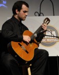Nashville School of the Arts sophomore Duncan McPherson performs at the CMA’s donation announcement. Photo credit: John Russell/CMA