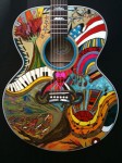 The Hear The Music Live guitar will be auctioned on eBay.com during Nov. 9-19, 2010.