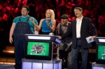 (L-R) Trailer Choir's Big Vinny, Crystal and Butter with host Foxworthy.