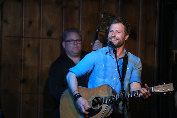 Dierks Bentley performs at The Station Inn in 2014. Photo: Bev Moser, Moments By Moser