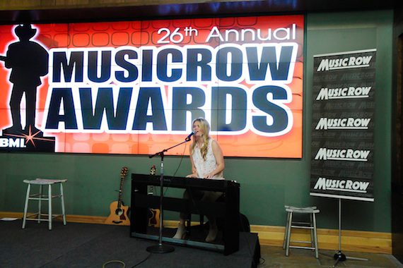 Nicolle Galyon performs her MusicRow CountryBreakout chart-topping hit "Automatic." Photo: Bev Moser, Moments By Moser