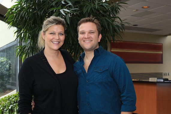 Pictured (left to right): SESAC’s Shannan Hatch and Byrnes. Photo: Bev Moser