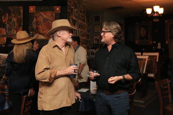 Steve Tolson and visual artist Rob Hendon. Photo: Moments By Moser Photography